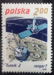 Stamps Poland -  Lunik 2 y Ránger 7