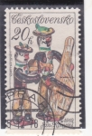 Stamps Czechoslovakia -  musicos