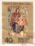 Stamps Hungary -  obra Sagrada Familia