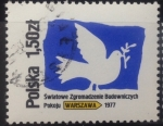 Stamps Poland -  Paloma de La Paz 