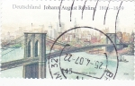 Stamps Germany -  puente de Brooklyn bridge