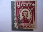 Stamps Peru -  Mariscal, Toribio de Luzuriaga 1782-1842