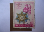 Stamps Peru -  150º Aniversario del Colegio de Abogados -Lima. 18081958