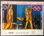 Stamps Yemen -  Múnich ciudad olimpica