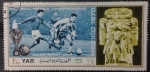 Stamps Yemen -  Copa del mundo de fútbol 1970