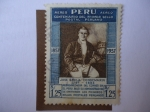 Sellos de America - Per� -  Centenario del Primer Sello Postal Peruano 1857-1957 - José Davila Condemarín 1797-1882- 