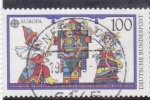 Stamps Germany -  títeres EUROPA CEPT
