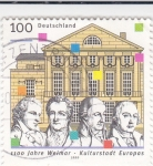 Stamps Germany -  capital europea de la cultura