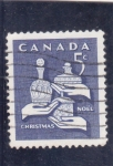 Stamps Canada -  Christmas-Noël