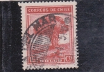 Stamps Chile -  arbol