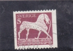 Sellos de Europa - Suecia -  figura caballo