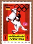 Stamps Asia - Yemen -  EQUITACIÓN