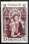 Stamps Dominica -  Virgen y El Niño 