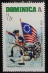 Stamps Dominica -  Infantería americana