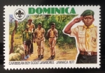 Sellos de America - Dominica -  Boy Scout