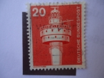 Sellos de Europa - Alemania -  Leuchtturm-Deutsche Bundespost - Scott/Al:1172