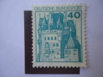 Stamps Germany -  Burg Eltz - Deutsche Bundespost - Scott/Al:1238