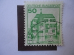 Stamps Germany -  Wasserschloss Inzlingen - Scott/Al:1310