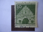 Stamps Germany -  Flensburg-Schleswig - Deutsche Bundespost 