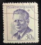 Stamps Czechoslovakia -  Ludvik Svoboda