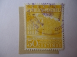 Stamps Venezuela -  Oficina Principal de Correos-Caracas.