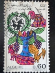 Stamps Algeria -  emblema