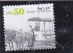 Sellos de Europa - Portugal -  tranvía de caballos