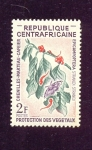 Stamps Africa - Central African Republic -  insectos