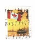 Sellos de America - Canad� -  Bandera de Canadá