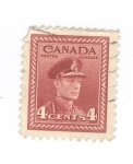 Stamps Canada -  Rey Jorge VI