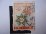 Stamps Peru -  150 Aniversario del Colegio de Abogados-Lima- 1808-1958.