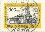 Stamps Argentina -  MONUMENTOS HISTÓRICOS. CAPILLA MUSEO DE RIO GRANDE EN TIERRA DEL FUEGO. YVERT AR 1134