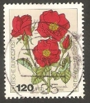 Stamps Germany -  985 - Flor polyantha hybride 