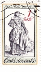 Stamps Czechoslovakia -  dibujo de Jacques Callot-gravador dibujante