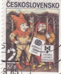 Stamps Czechoslovakia -  duendes