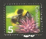 Stamps Canada -  Bombus polaris