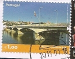 Stamps : Europe : Portugal :  Puente de Santa Clara en Coimbra