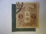 Stamps : Asia : Japan :  Ilustracion. 1/2 sen.