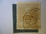 Stamps Japan -  Tazawa - 13 sen - Serie Tazawa (19815/25)
