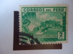 Stamps Peru -  Protección a la Infancia - Colonia Infantil de Vacaciones  - Ancón