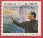 Stamps America - El Salvador -  Centenario de la muerte de Don Bosco