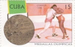 Sellos de America - Cuba -  medallas olímpicas