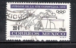 Stamps Mexico -  Juegos de la XIX Olimpiada, 1968