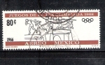 Stamps : America : Mexico :  Juegos de la XIX Olimpiada, 1968