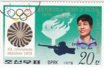 Sellos de Asia - Corea del norte -  olimpiada de Munich-72