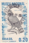 Stamps Brazil -  150 aniversario museo nacional