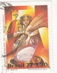 Stamps Brazil -  diplomacia brasileña-paz y desemvolvimiento
