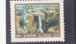 Stamps Lebanon -  la cascada