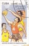 Stamps Cuba -  juegos olimpicos de Barcelona'92
