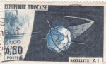 Stamps France -  satélite A-1